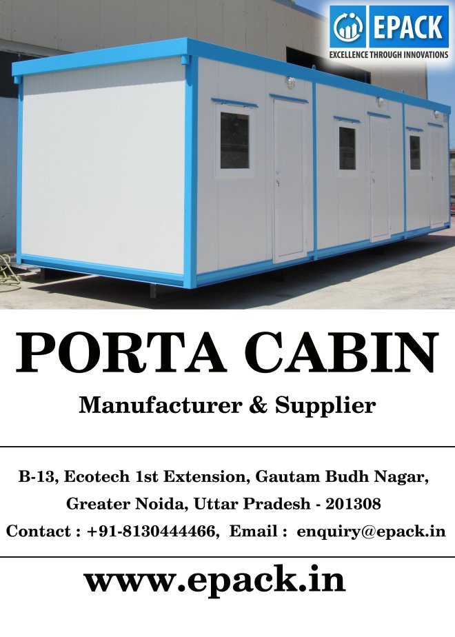 Porta Cabins - Durable, lightweight and portable
